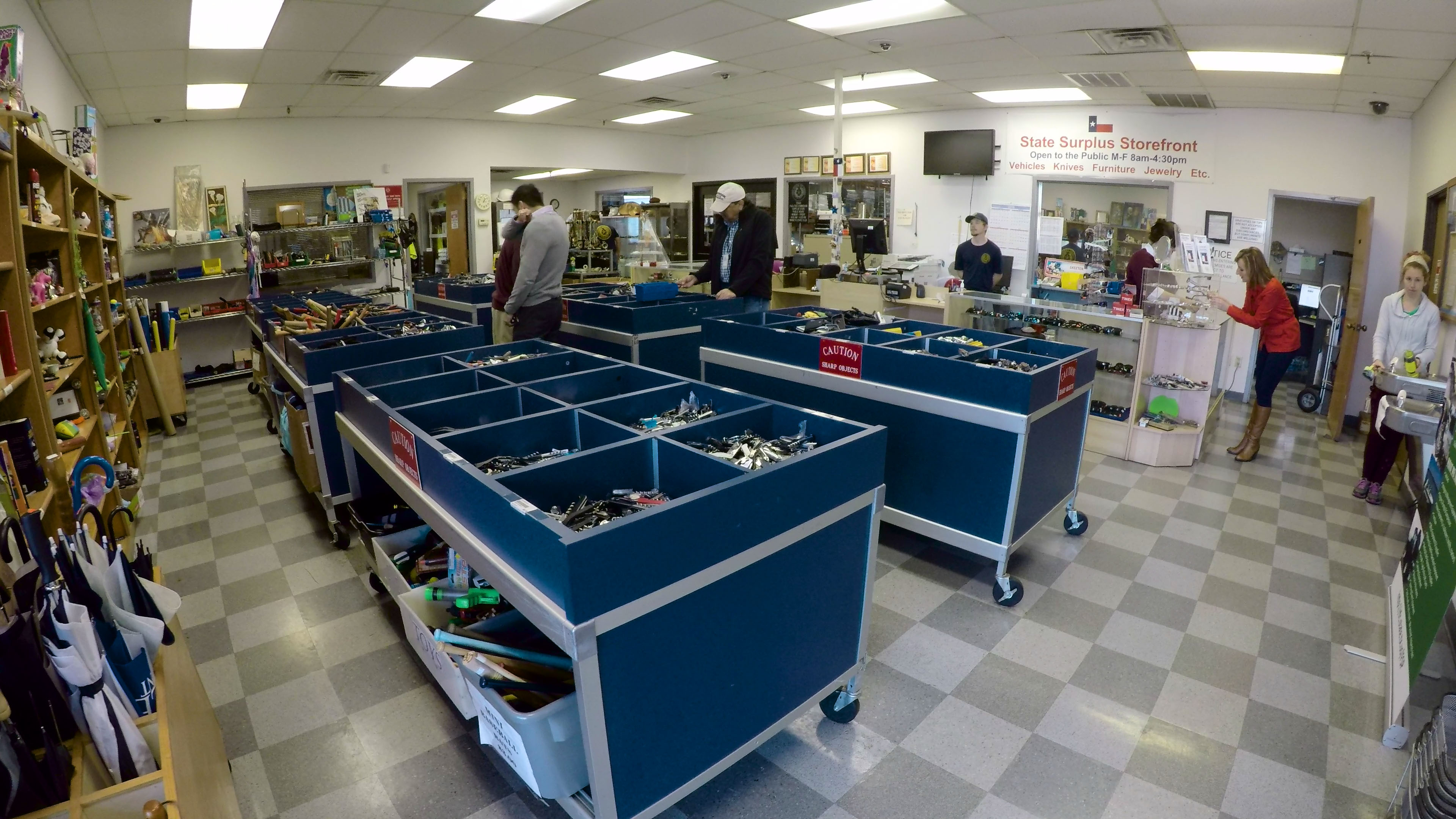 Austin thrift store sells leftover TSA goods